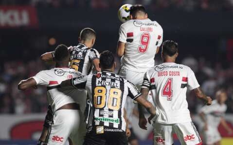 São Paulo e Ceará empatam em 2 a 2 pela oitava rodada do Brasileirão 