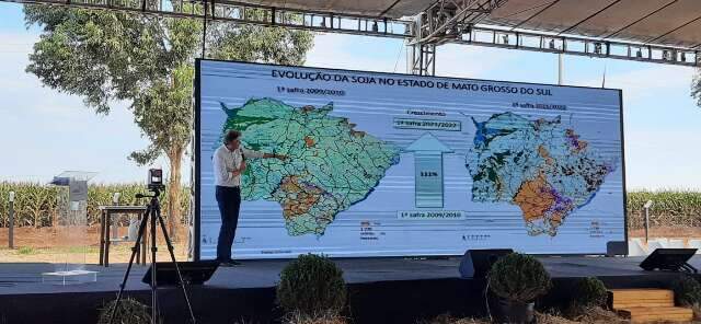 Área plantada por soja em MS deve aumentar 22% em três anos