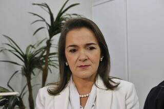 Prefeita de Campo Grande, Adriane Lopes. (Foto: Kísie Ainoã)