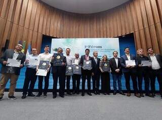 Projetos ganhadores no XI Prêmio Sebrae Empreendedor (Foto: Sebrae/MS)