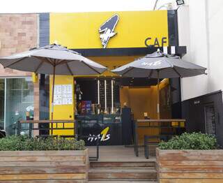 Franquia Mais1 Café, que fica localizada na Rua Doutor Arthur Jorge. (Foto: Kísie Ainoã)