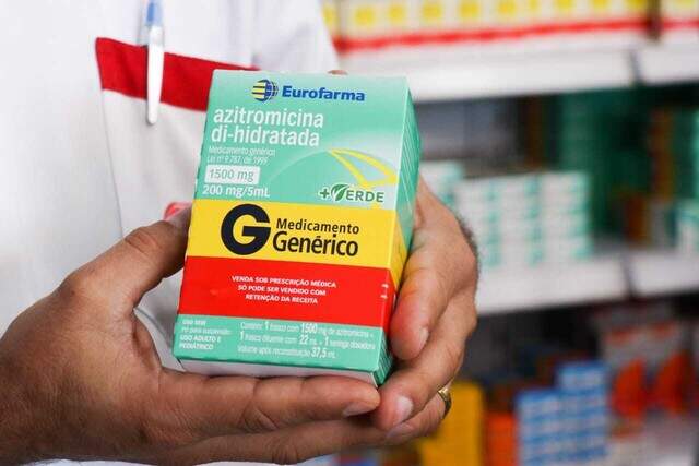 Azitromicina é um antibiótico usado no tratamento de várias infecções bacterianas (Foto: arquivo / Campo Grande News)