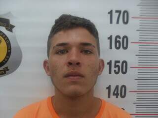 Rafael em uma das vezes em que foi preso em Campo Grande. (Foto: Direto das Ruas)