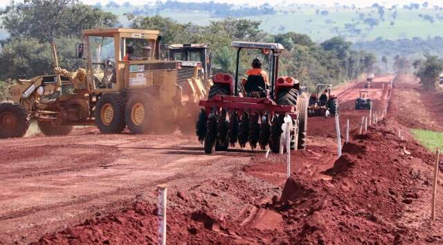 Em dois lotes, pavimenta&ccedil;&atilde;o da MS-316 vai custar R$ 108,7 milh&otilde;es