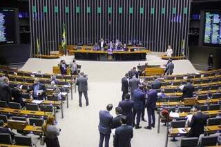 Sessão na Câmara dos Deputados, em Brasília. (Foto: Paulo Sérgio/Câmara dos Deputados)