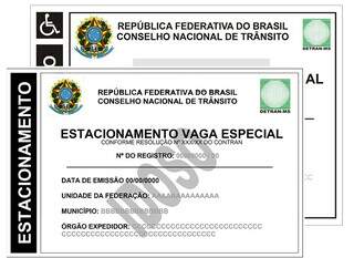 Credencial que é expedida pelos órgãos de trânsito para idosos. (Foto: Detran-MS/Divulgação)