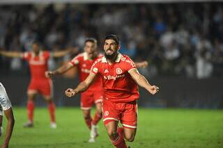 Bruno, do Internacional, foi quem marcou o gol de empate. (Foto: Ricardo Duarte)