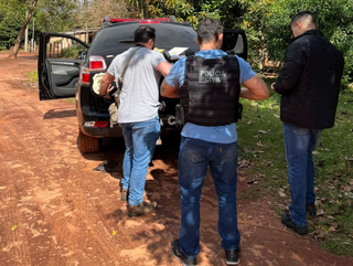 Assaltantes foram localizados pela polícia (Foto: Divulgação/PCMS)
