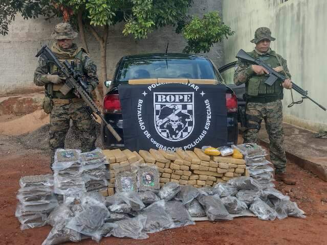 Bope prende traficante que levava 200 Kg de droga para Cuiab&aacute;