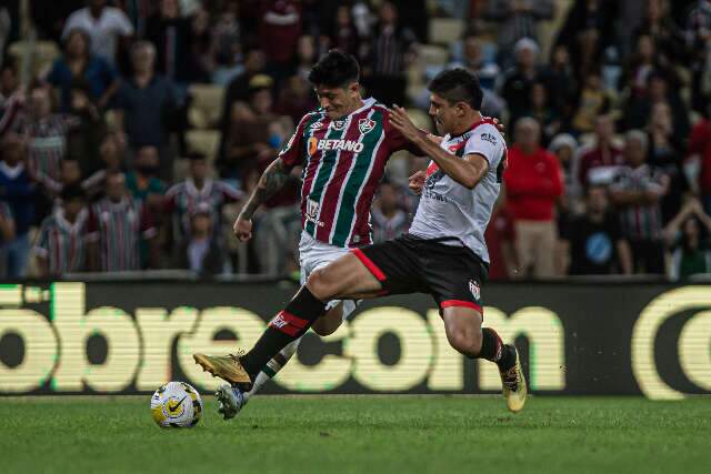 Com gols de Jefferson e Wellington, Atl&eacute;tico-GO vence o Fluminense por 2 a 0