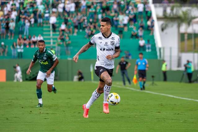 Cear&aacute; abre o placar, mas acaba cedendo empate de 1 a 1 para o Goi&aacute;s 