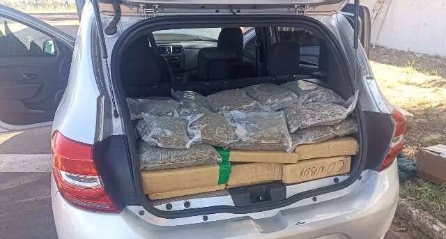 Homem de 25 anos &eacute; preso com mais 200 kg de maconha e skunk