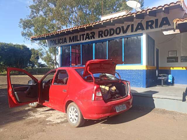 Traficante &eacute; preso com R$ 226 mil em maconha que seria entregue em SC 