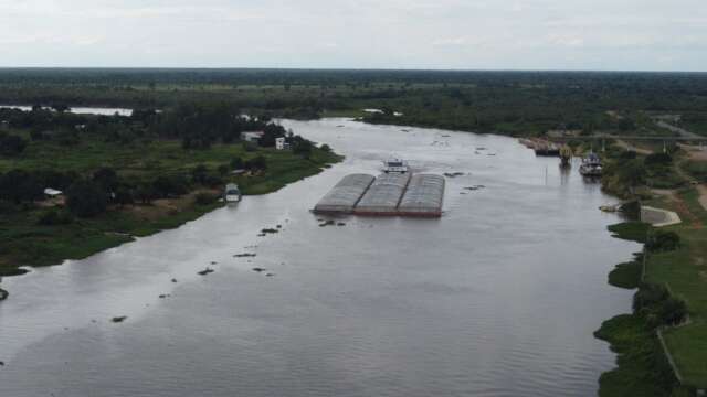 Hidrovia do Paraguai amplia navega&ccedil;&atilde;o e MS escoa 1,4 milh&atilde;o de toneladas 