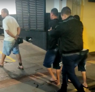 Carlos, Roque e Maycon foram presos na quarta-feira. (Divulgação/PM)