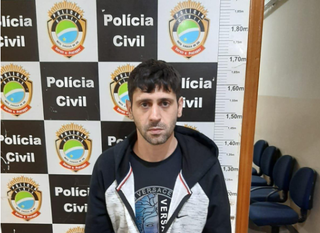 Prisão foi comunicada à Justiça do Paraná, mas preso nega ser o foragido Luccas Abagge. (Foto: Reprodução)