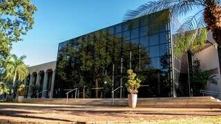 Sede do TCE-MS, em Campo Grande. (Aurélio Marques/TCE)