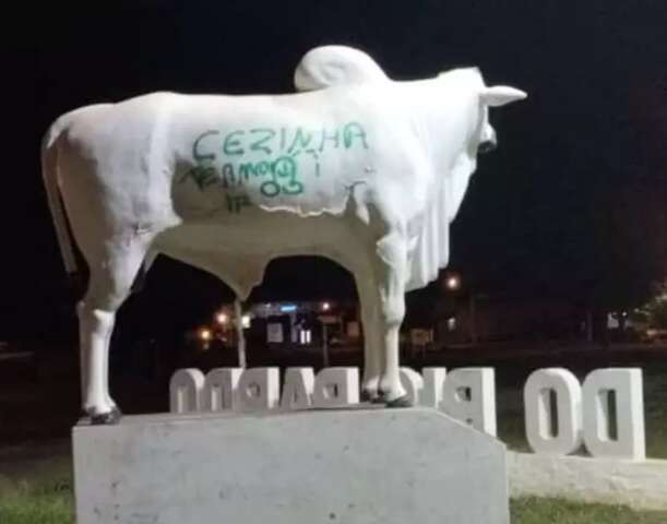 &ldquo;Cezinha&rdquo; confessa autodeclara&ccedil;&atilde;o de amor em monumento e vai pagar pelo dano