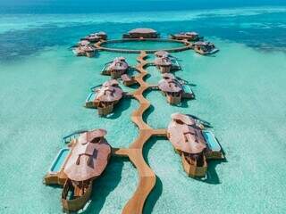 Com diárias a R$ 11 mil, o Resort Soneva Jani, nas Maldivas, ocupa o segundo lugar na lista dos hoteis mais luxuosos do mundo - Foto: Reprodução/Melhores Destinos