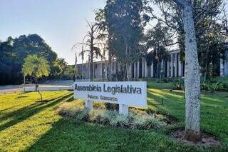 Sede do Legislativo estadual no Parque dos Poderes (Foto: Alems/Divulgação)