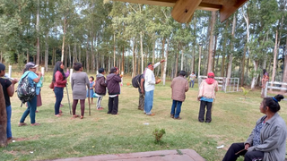 Comunidade da reserva indígena Taquaperi decidiu retomar a fazenda onde o jovem teria sido morto. (CIMI-MS)