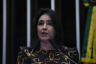 Senadora Simone Tebet, do MDB de Mato Grosso do Sul. (Foto: Edilson Rodrigues/Agência Senado)