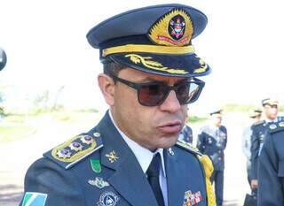 Subcomandante-geral do Corpo de Bombeiros de MS, coronel Artêmison Monteiro de Barros. (Foto: Henrique Kawaminami)