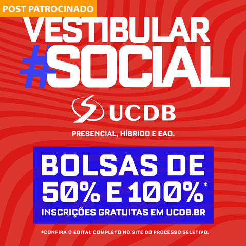 UCDB lança Vestibular Social com bolsas de 50% e de 100% 