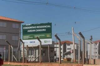 Residencial Jardim Canguru vai abrigar 300 famílias em Campo Grande (Foto: Marcos Maluf)