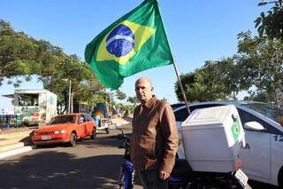 Empresário acredita que Bolsonaro é instrumento para barrar o comunismo no Brasil. (Foto: Paulo Francis)