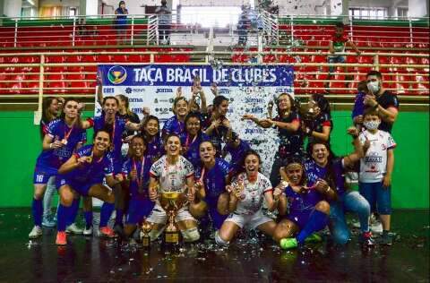 Time de Dourados representa MS na Taça Brasil Sub-20 de Futsal Feminino