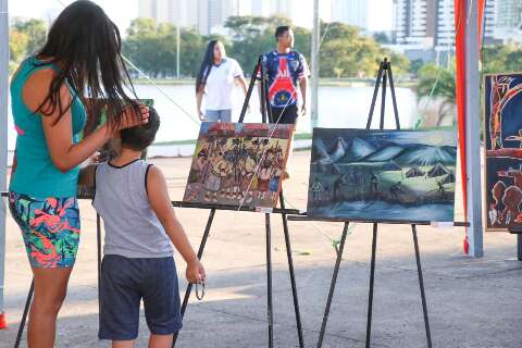 Festival Sarau ocupa Parque das Nações Indígenas e leva arte a campo-grandenses