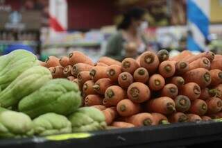 Cenoura está entre os itens que teve maior redução de preço recentemente. (Foto: Marcos Maluf)