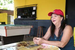 No Vila Villas Boas, Célia é dona de bar com 30 anos de história. (Foto: Kísie Ainoã)