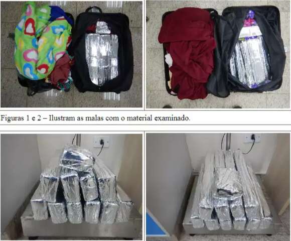 Mulher &eacute; presa ao tentar embarcar com 16,6 kg de maconha no aeroporto da Capital