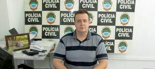 Rodrigo Blonkowski é 2º delegado de Ponta Porã afastado (Foto: Manoel Lima/Capital do Pantanal)
