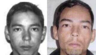 Os irmãos Priscilo (à esquerda) e Nilson López, executados na fronteira com MS (Foto: Reprodução)