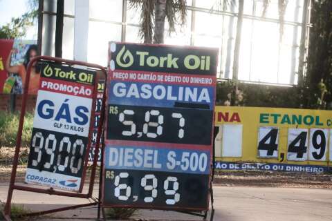 Segundo dia com ICMS menor tem litro da gasolina a R$ 5,87
