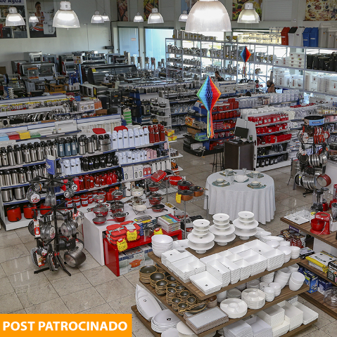 Panan aparelha sua casa e comércio com utensílios de grandes marcas em promoção