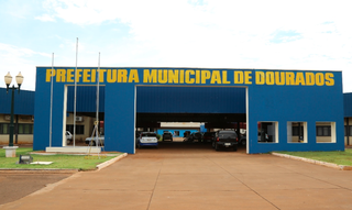 Fachada da Prefeitura Municipal de Dourados (Foto: divulgação / assessoria) 