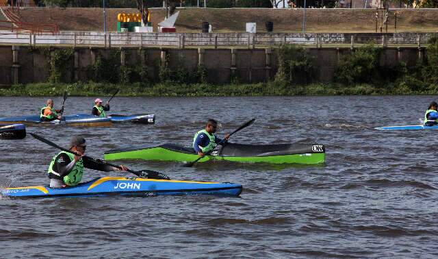 Com desafios no Rio Paraguai, canoagem realiza etapa em Porto Murtinho