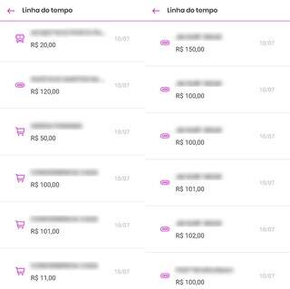 Mais compras ralizadas pelos bandidos (Foto: reprodução) 