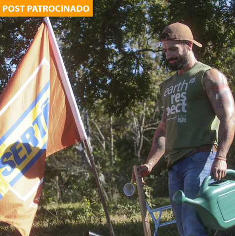 Morro do Ernesto recebe 200 árvores e coletivo prova que plantio é grandioso