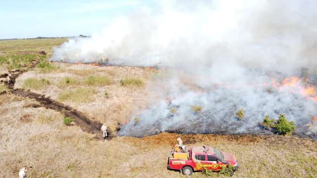 J&aacute; prevendo aumento de inc&ecirc;ndios, Pantanal prepara-se para os meses mais secos