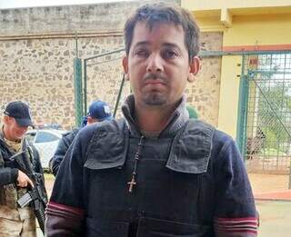 Ronny Ayala Benítez, o “Alemão”, único pistoleiro preso até agora (Foto: Divulgação)