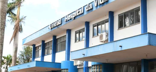 Hospital da Vida, em Dourados, onde jovem estava internado desde a data do acidente. (Foto: Divulgação)