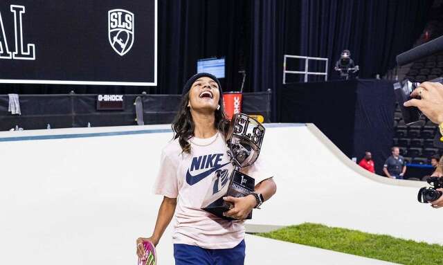 Rayssa vence e Pamela &eacute; 3&ordf; em etapa da Liga Mundial de Skate Street