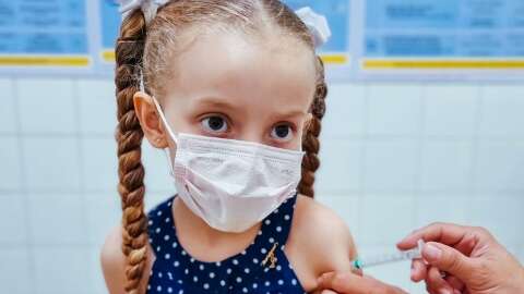 Capital inicia hoje vacinação contra covid em crianças a partir de 3 anos