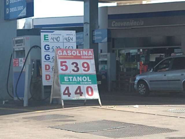 Nova altera&ccedil;&atilde;o pode deixar gasolina em m&eacute;dia R$ 0,14 mais barata em MS