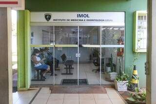 Prédio do Imol (Instituto de Medicina e Odontologia Legal) em Campo Grande (Foto: Marcos Maluf)